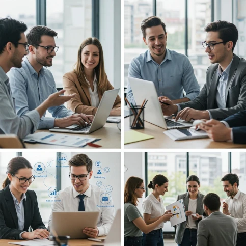 Sabine en situation de travail - SQPARTNERS